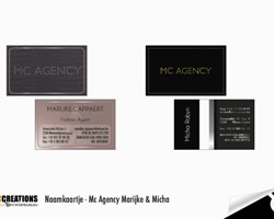 Portfolio-Naamkaartje Mc Agency